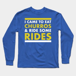 Churros & Rides Long Sleeve T-Shirt